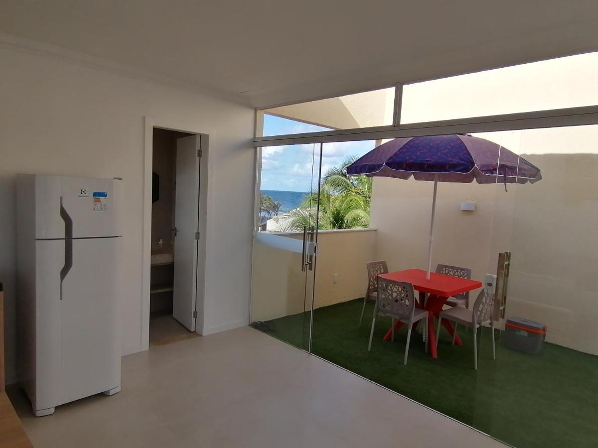 Triplex pé na areia com 3 suítes próximo Salvador Lauro de Freitas Exterior foto